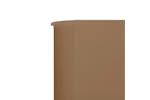 vidaXL 47177 6-panel Wind Screen Fabric 800x120cm Taupe vidaXL 47177 6-panel Wind Screen Fabric 800x120cm Taupe