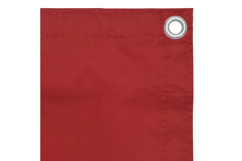vidaXL 135043 Balcony Screen Red 120x600cm Oxford Fabric vidaXL 135043 Balcony Screen Red 120x600cm Oxford Fabric