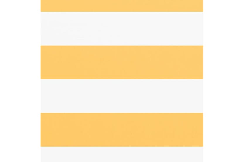 vidaXL 134911 Balcony Screen White And Yellow 120x600cm Oxford Fabric vidaXL 134911 Balcony Screen White And Yellow 120x600cm Oxford Fabric