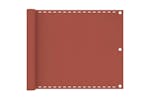 vidaXL 310947 Balcony Screen Terracotta 75x600cm Hdpe vidaXL 310947 Balcony Screen Terracotta 75x600cm Hdpe