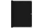 vidaXL 311036 Balcony Screen Black 120x300cm Hdpe vidaXL 311036 Balcony Screen Black 120x300cm Hdpe