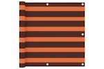 vidaXL 134928 Balcony Screen Orange And Brown 90x300cm Oxford Fabric vidaXL 134928 Balcony Screen Orange And Brown 90x300cm Oxford Fabric