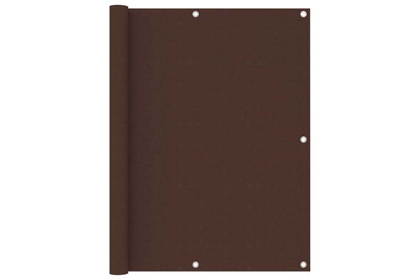 vidaXL 135076 Balcony Screen Brown 120x300cm Oxford Fabric vidaXL 135076 Balcony Screen Brown 120x300cm Oxford Fabric