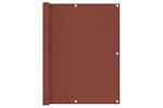 vidaXL 134983 Balcony Screen Terracotta 120x600cm Oxford Fabric vidaXL 134983 Balcony Screen Terracotta 120x600cm Oxford Fabric