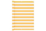 vidaXL 134911 Balcony Screen White And Yellow 120x600cm Oxford Fabric vidaXL 134911 Balcony Screen White And Yellow 120x600cm Oxford Fabric