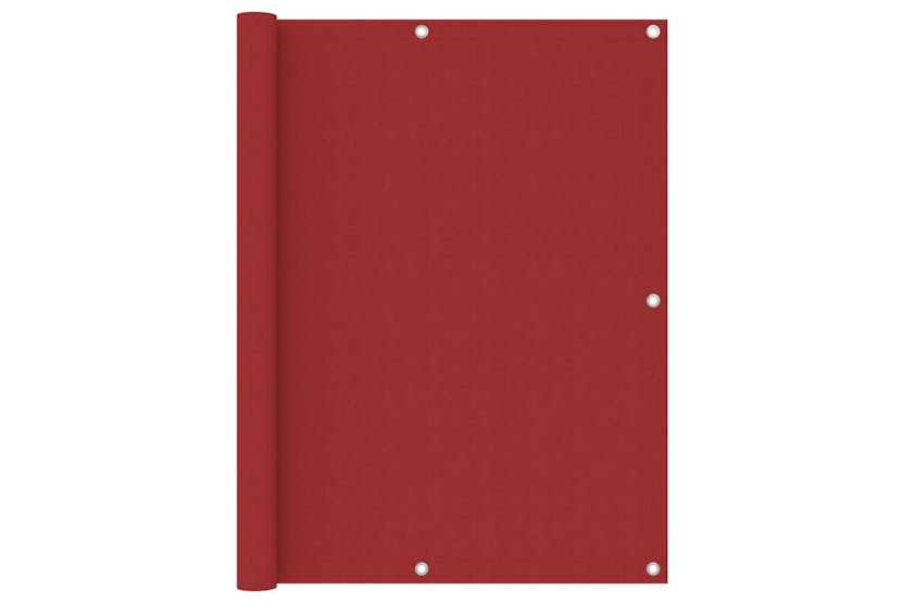 vidaXL 135042 Balcony Screen Red 120x500cm Oxford Fabric vidaXL 135042 Balcony Screen Red 120x500cm Oxford Fabric
