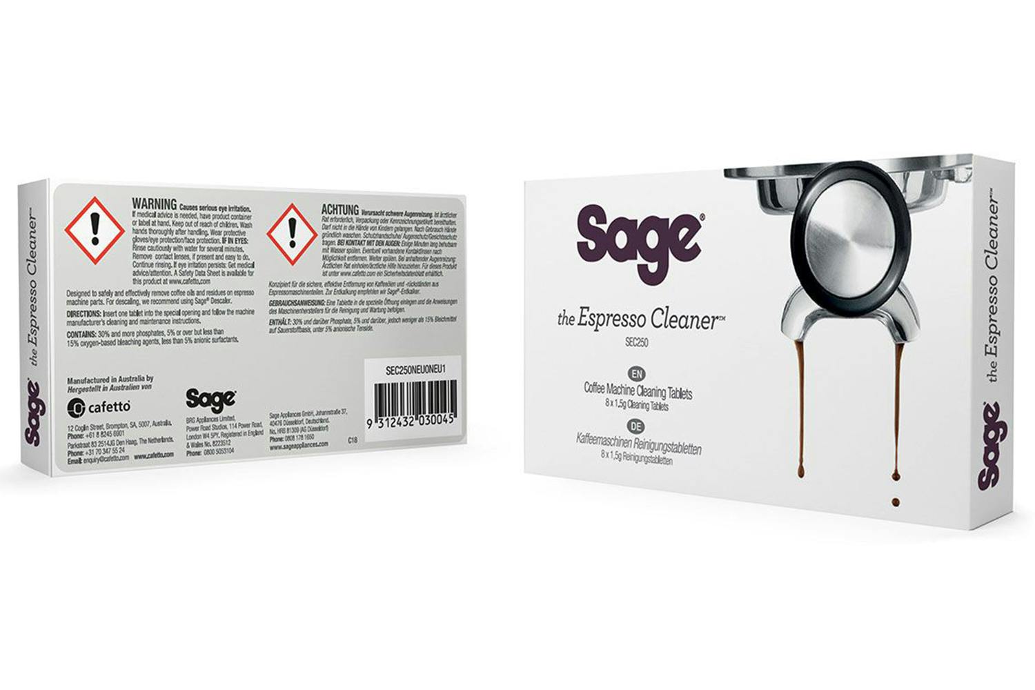 Sage Espresso Machine Cleaning Tablets | 8 Pack