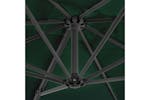 vidaXL 276328 Outdoor Umbrella With Portable Base Green vidaXL 276328 Outdoor Umbrella With Portable Base Green