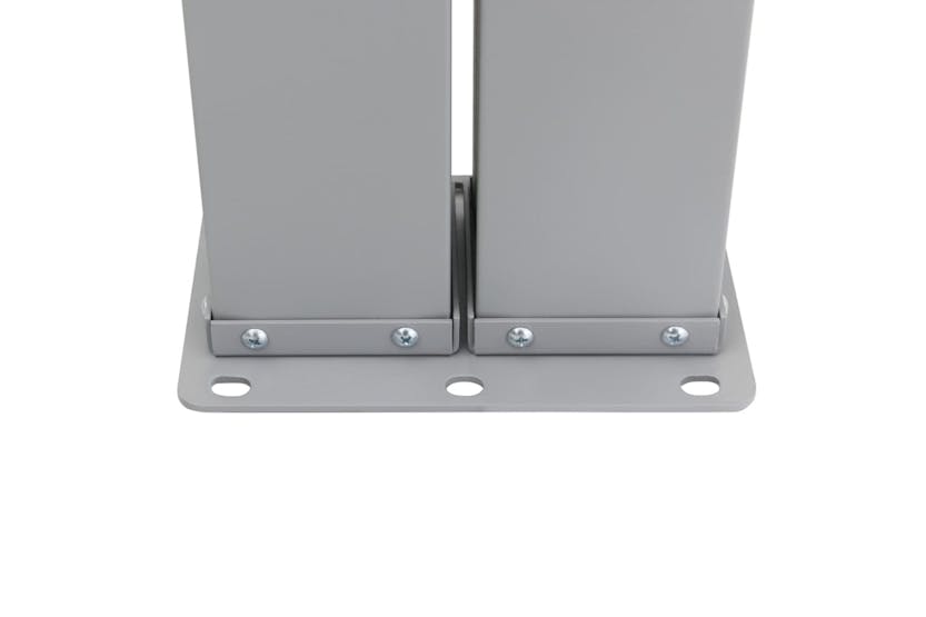 vidaXL 48447 Retractable Side Awning Red 100x600cm vidaXL 48447 Retractable Side Awning Red 100x600cm