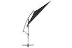 vidaXL 47132 Cantilever Umbrella With Aluminium Pole 300cm Black vidaXL 47132 Cantilever Umbrella With Aluminium Pole 300cm Black