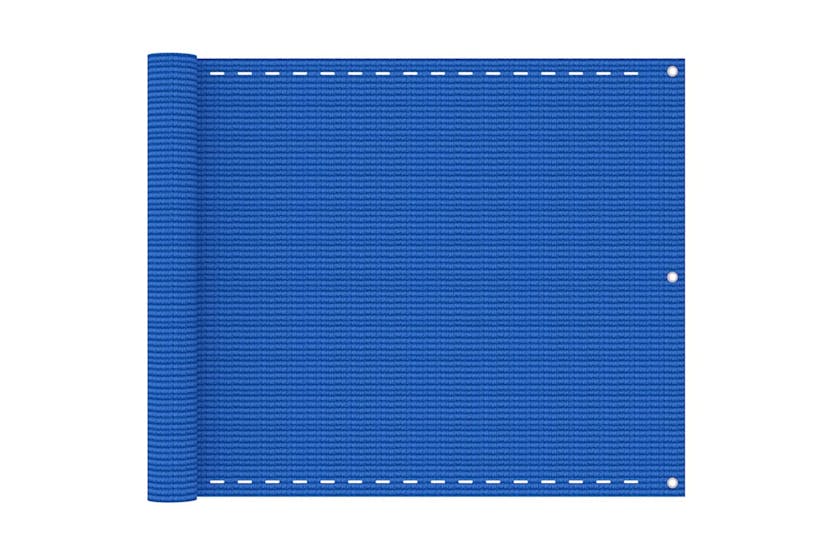 vidaXL 310981 Balcony Screen Blue 75x400cm Hdpe vidaXL 310981 Balcony Screen Blue 75x400cm Hdpe