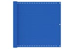 vidaXL 310985 Balcony Screen Blue 90x400cm Hdpe vidaXL 310985 Balcony Screen Blue 90x400cm Hdpe