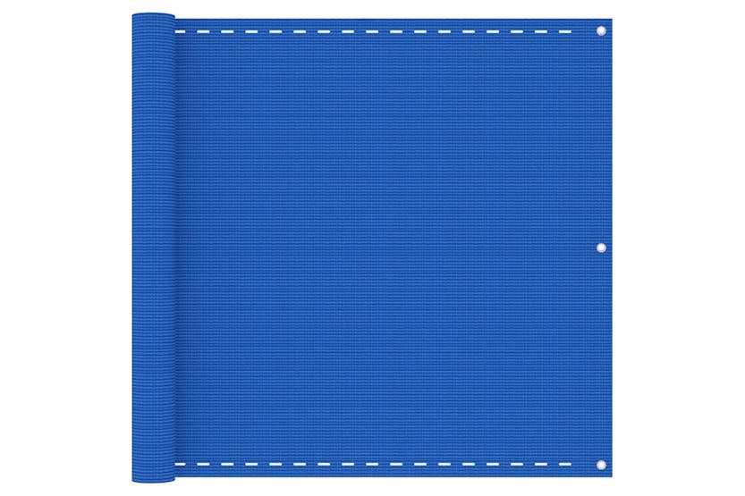 vidaXL 310985 Balcony Screen Blue 90x400cm Hdpe vidaXL 310985 Balcony Screen Blue 90x400cm Hdpe