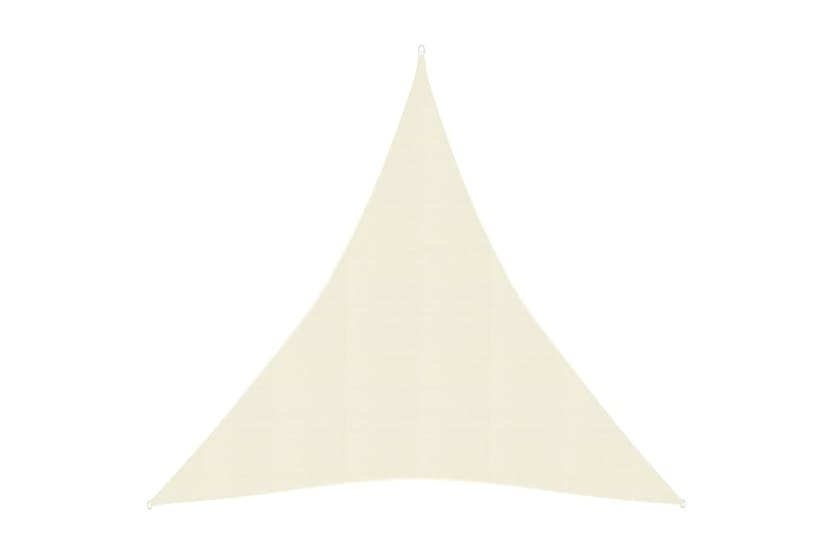 vidaXL 311200 Sunshade Sail 160 G/m² Cream 3x4x4 M Hdpe vidaXL 311200 Sunshade Sail 160 G/m² Cream 3x4x4 M Hdpe