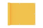 vidaXL 135022 Balcony Screen Yellow 75x500cm Oxford Fabric vidaXL 135022 Balcony Screen Yellow 75x500cm Oxford Fabric