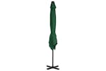 vidaXL 44617 Cantilever Umbrella With Aluminium Pole Green 250x250cm vidaXL 44617 Cantilever Umbrella With Aluminium Pole Green 250x250cm