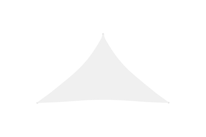 vidaXL 135287 Sunshade Sail Oxford Fabric Triangular 4x4x5.8 M White vidaXL 135287 Sunshade Sail Oxford Fabric Triangular 4x4x5.8 M White