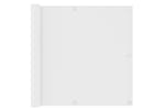 vidaXL 134893 Balcony Screen White 90x400cm Oxford Fabric vidaXL 134893 Balcony Screen White 90x400cm Oxford Fabric
