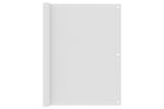 vidaXL 310868 Balcony Screen White 120x300cm Hdpe vidaXL 310868 Balcony Screen White 120x300cm Hdpe