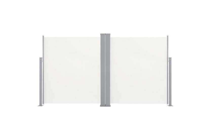 vidaXL 48455 Retractable Side Awning Cream 140x600cm vidaXL 48455 Retractable Side Awning Cream 140x600cm