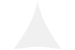 vidaXL 135291 Sunshade Sail Oxford Fabric Triangular 5x6x6 M White vidaXL 135291 Sunshade Sail Oxford Fabric Triangular 5x6x6 M White