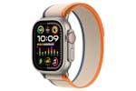 Apple Watch Ultra 2 | 49mm | Titanium Orange/Beige Trail Loop | M/L
