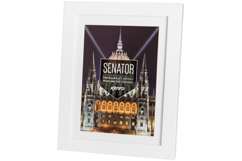 Senator 12x10/12x16" Photo Frame | White Senator 12x10/12x16" Photo Frame | White