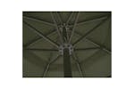 vidaXL 271717 Aluminium Umbrella With Portable Base Green vidaXL 271717 Aluminium Umbrella With Portable Base Green