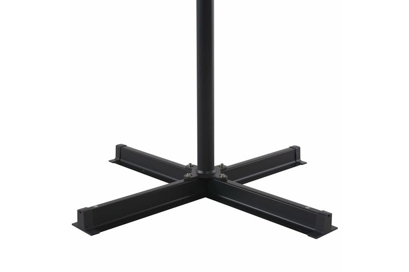 vidaXL 276325 Outdoor Umbrella With Portable Base Red vidaXL 276325 Outdoor Umbrella With Portable Base Red