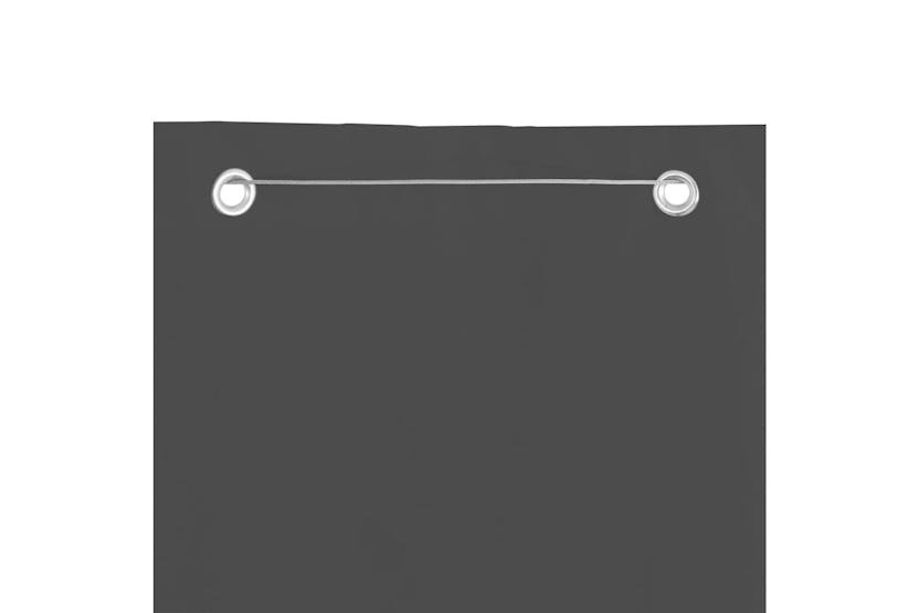 vidaXL 148500 Balcony Screen Anthracite 120x240cm Oxford Fabric vidaXL 148500 Balcony Screen Anthracite 120x240cm Oxford Fabric