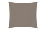 vidaXL 135416 Sunshade Sail Oxford Fabric Square 5x5 M Taupe vidaXL 135416 Sunshade Sail Oxford Fabric Square 5x5 M Taupe