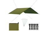 vidaXL 93061 Outdoor Tarp 4x4 M Green vidaXL 93061 Outdoor Tarp 4x4 M Green