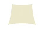 vidaXL 135244 Sunshade Sail Oxford Fabric Trapezium 4/5x4 M Cream vidaXL 135244 Sunshade Sail Oxford Fabric Trapezium 4/5x4 M Cream