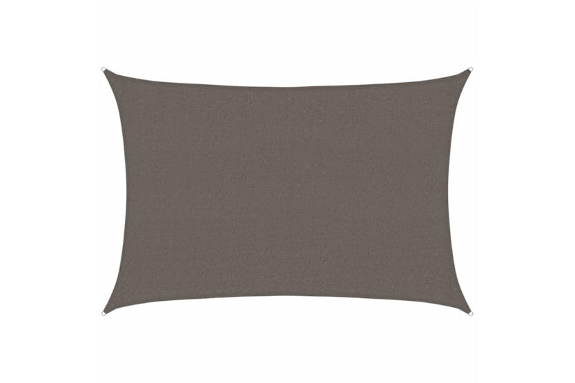 vidaXL 311068 Sunshade Sail 160 G/m² Anthracite 2.5x3.5 M Hdpe vidaXL 311068 Sunshade Sail 160 G/m² Anthracite 2.5x3.5 M Hdpe