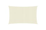 vidaXL 311191 Sunshade Sail 160 G/m² Cream 5x6 M Hdpe vidaXL 311191 Sunshade Sail 160 G/m² Cream 5x6 M Hdpe