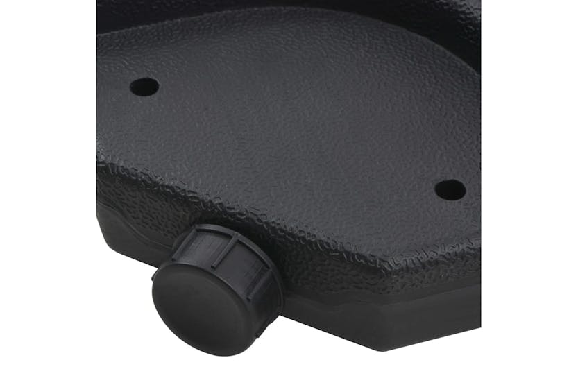 vidaXL 276349 Outdoor Umbrella With Portable Base Taupe vidaXL 276349 Outdoor Umbrella With Portable Base Taupe