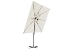 vidaXL 276335 Outdoor Umbrella With Portable Base Sand vidaXL 276335 Outdoor Umbrella With Portable Base Sand