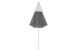 vidaXL 314718 Beach Umbrella Anthracite 300cm vidaXL 314718 Beach Umbrella Anthracite 300cm