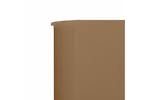 vidaXL 47169 5-panel Wind Screen Fabric 600x160cm Taupe vidaXL 47169 5-panel Wind Screen Fabric 600x160cm Taupe