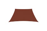 vidaXL 135407 Sunshade Sail Oxford Fabric Trapezium 3/4x3 M Terracotta vidaXL 135407 Sunshade Sail Oxford Fabric Trapezium 3/4x3 M Terracotta