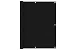 vidaXL 135065 Balcony Screen Black 120x400cm Oxford Fabric vidaXL 135065 Balcony Screen Black 120x400cm Oxford Fabric