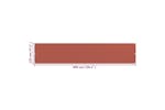 vidaXL 310955 Balcony Screen Terracotta 120x600cm Hdpe vidaXL 310955 Balcony Screen Terracotta 120x600cm Hdpe
