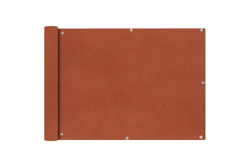 vidaXL 42328 Balcony Screen Oxford Fabric 75x400cm Terracotta vidaXL 42328 Balcony Screen Oxford Fabric 75x400cm Terracotta