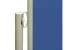 vidaXL 317836 Patio Retractable Side Awning 140x300cm Blue vidaXL 317836 Patio Retractable Side Awning 140x300cm Blue
