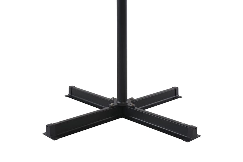 vidaXL 276323 Outdoor Umbrella With Portable Base Anthracite vidaXL 276323 Outdoor Umbrella With Portable Base Anthracite