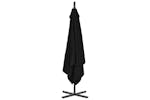 vidaXL 312512 Cantilever Umbrella With Steel Pole 250x250cm Black vidaXL 312512 Cantilever Umbrella With Steel Pole 250x250cm Black