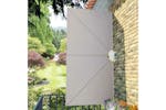 vidaXL 44568 Collapsible Terrace Side Awning Cream 300x150cm vidaXL 44568 Collapsible Terrace Side Awning Cream 300x150cm