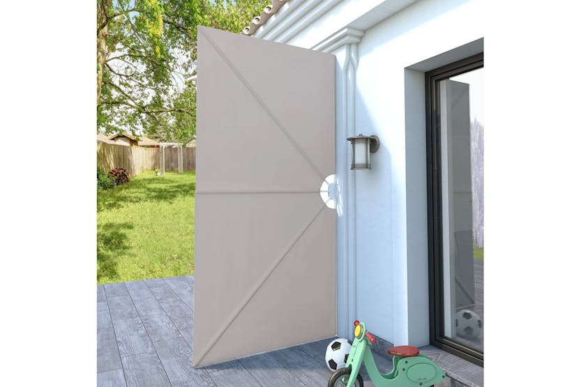 vidaXL 44568 Collapsible Terrace Side Awning Cream 300x150cm vidaXL 44568 Collapsible Terrace Side Awning Cream 300x150cm