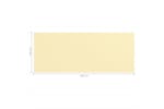 vidaXL 310916 Balcony Screen Beige 120x300cm Hdpe vidaXL 310916 Balcony Screen Beige 120x300cm Hdpe
