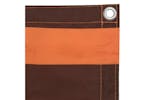 vidaXL 134929 Balcony Screen Orange And Brown 90x400cm Oxford Fabric vidaXL 134929 Balcony Screen Orange And Brown 90x400cm Oxford Fabric